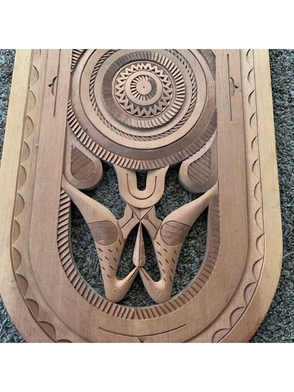 Wooden Handcarved Decor - Picture 3 of 5